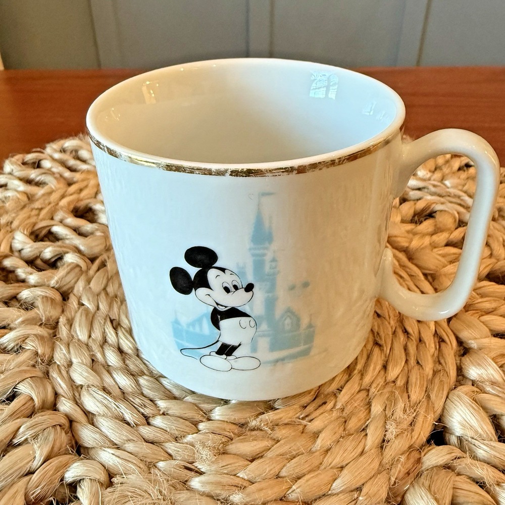 Vintage Walt Disney Productions Mickey Mouse Mug Japan – Blue Castle Graphic